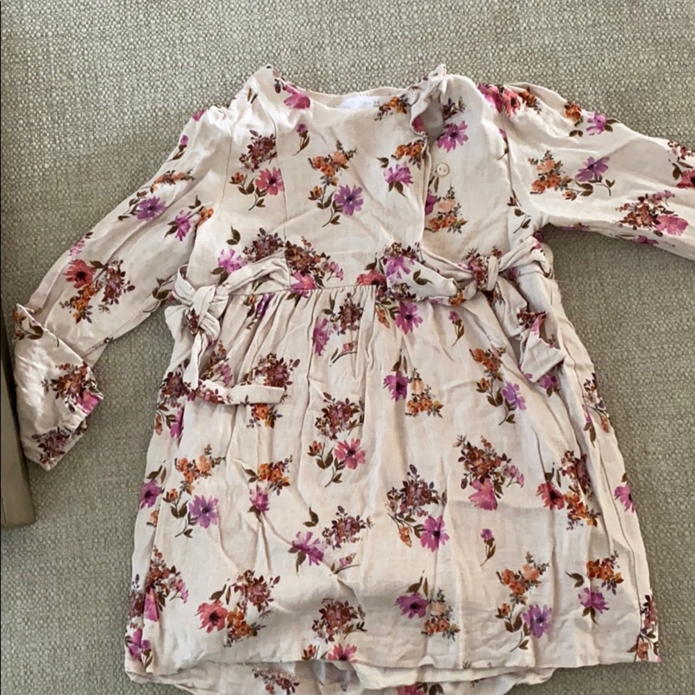 Girls fall zara dress